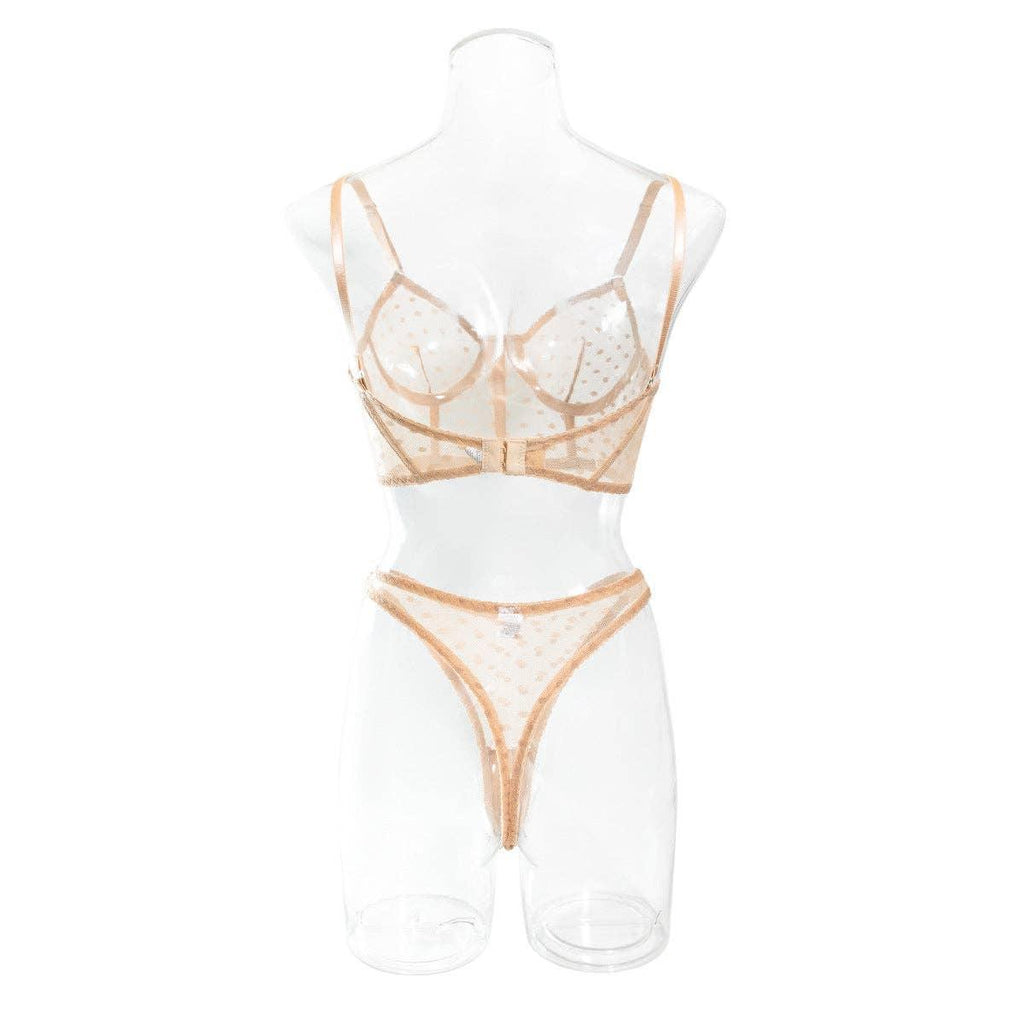 Sexy Solid Color Lingerie Set