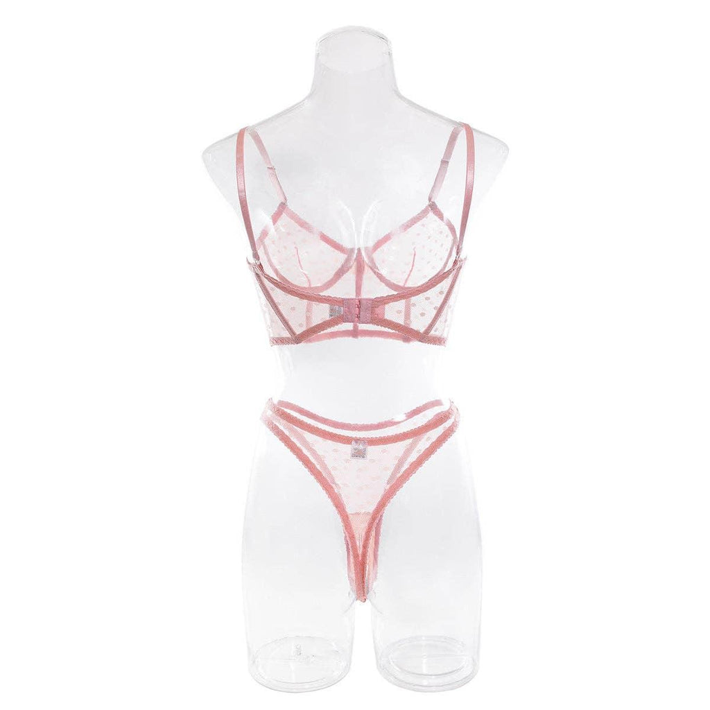 Sexy Solid Color Lingerie Set
