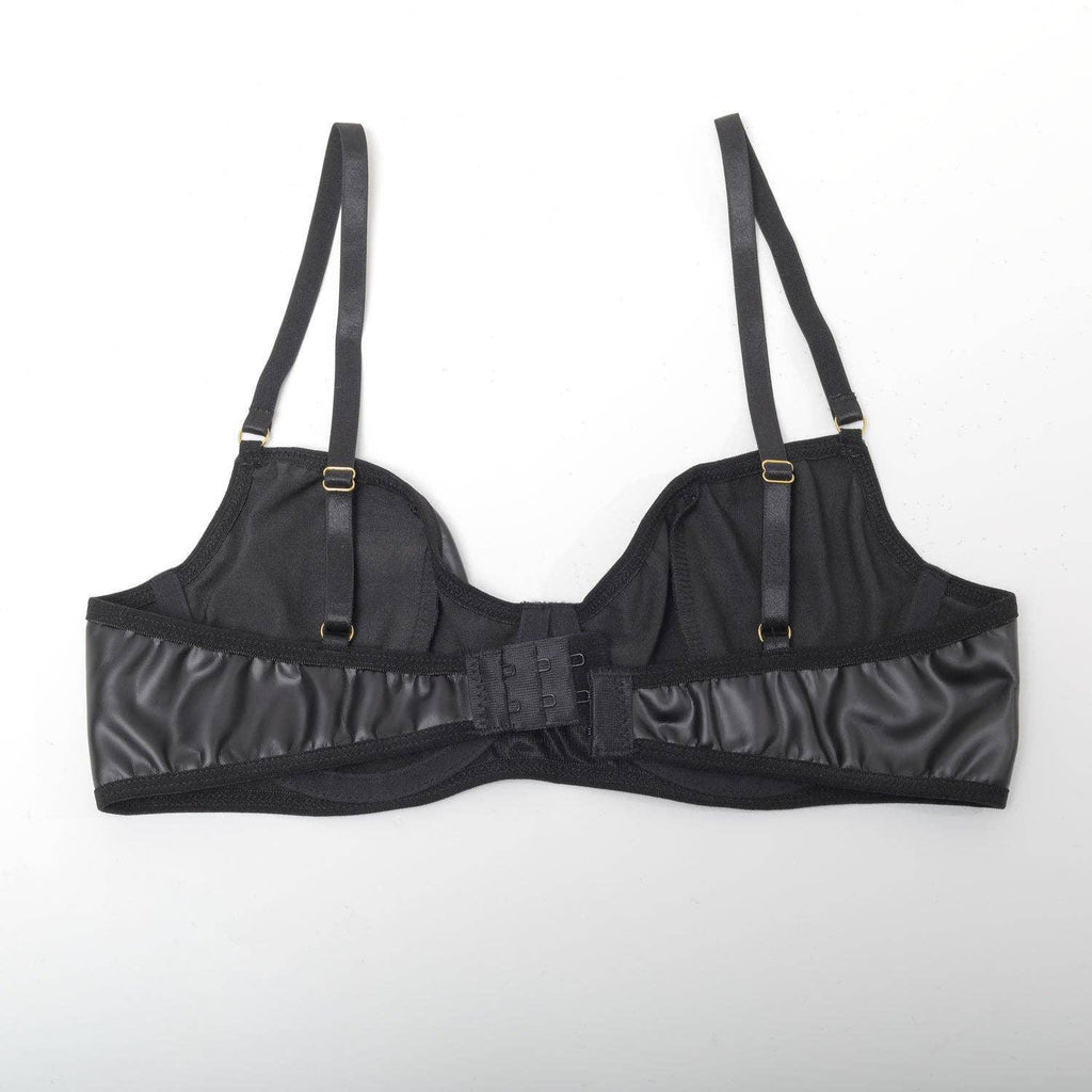 Sexy Solid Color Sexy Lingerie Set with Garter