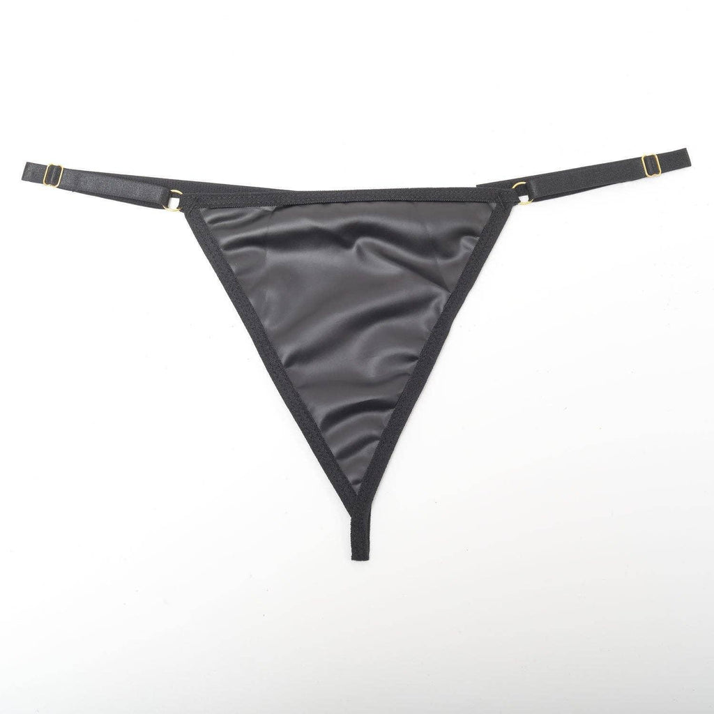 Sexy Solid Color Sexy Lingerie Set with Garter