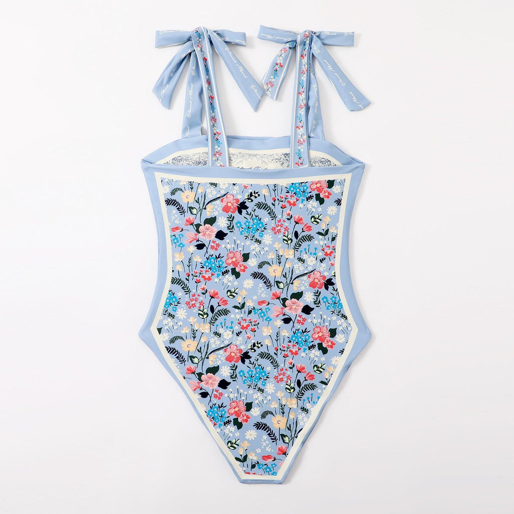 Shoulder Straps Reversible One Piece Swimwear