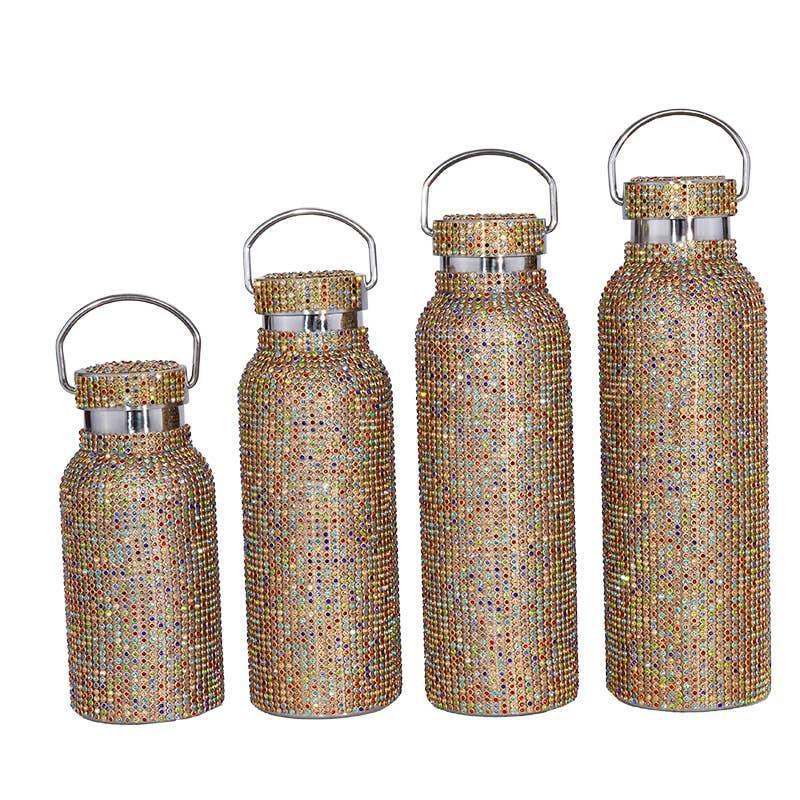 Sparkle Rhinestone Water Bottle 12/17/20/25OZ FKWB2020