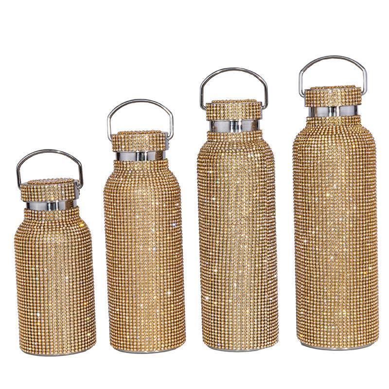 Sparkle Rhinestone Water Bottle 12/17/20/25OZ FKWB2020