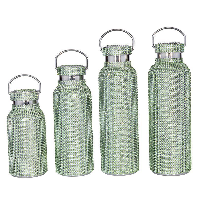 Sparkle Rhinestone Water Bottle 12/17/20/25OZ FKWB2020