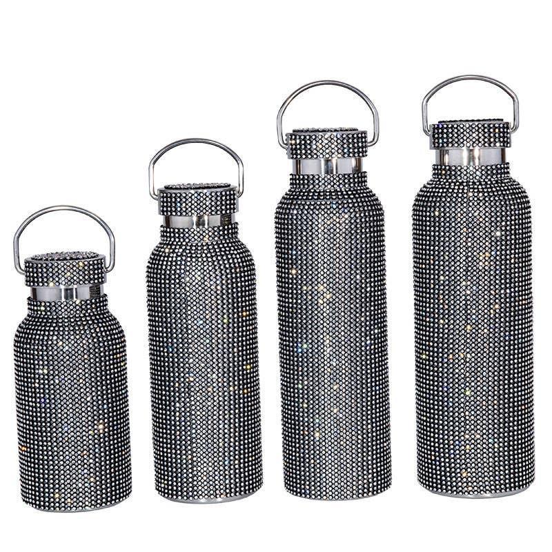 Sparkle Rhinestone Water Bottle 12/17/20/25OZ FKWB2020