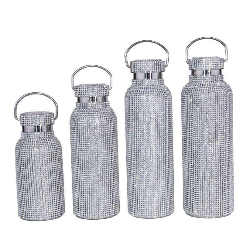 Sparkle Rhinestone Water Bottle 12/17/20/25OZ FKWB2020