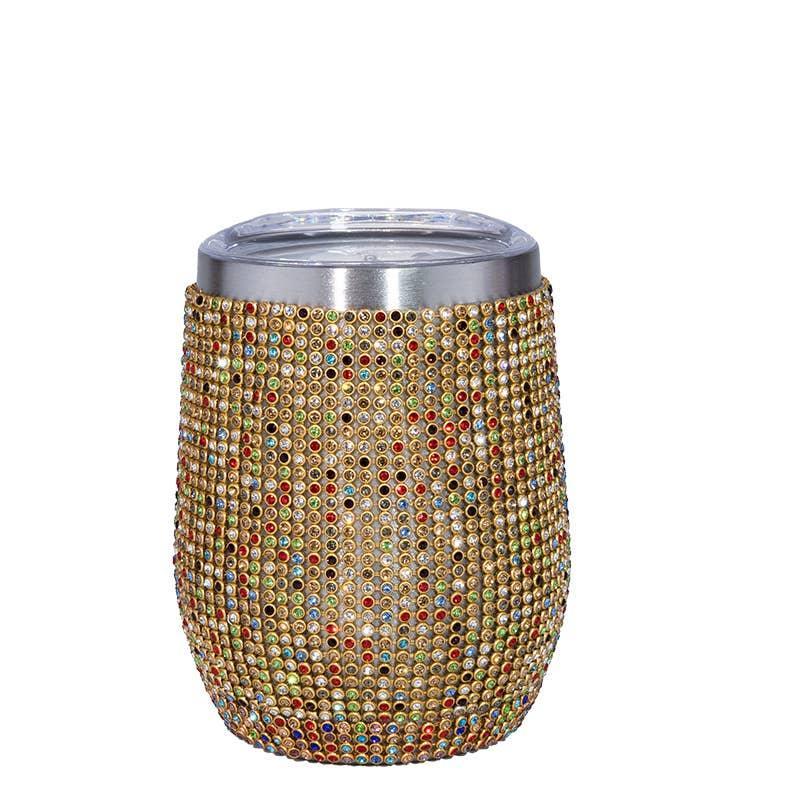 Sparkle Rhinestone Water Bottle 12oz