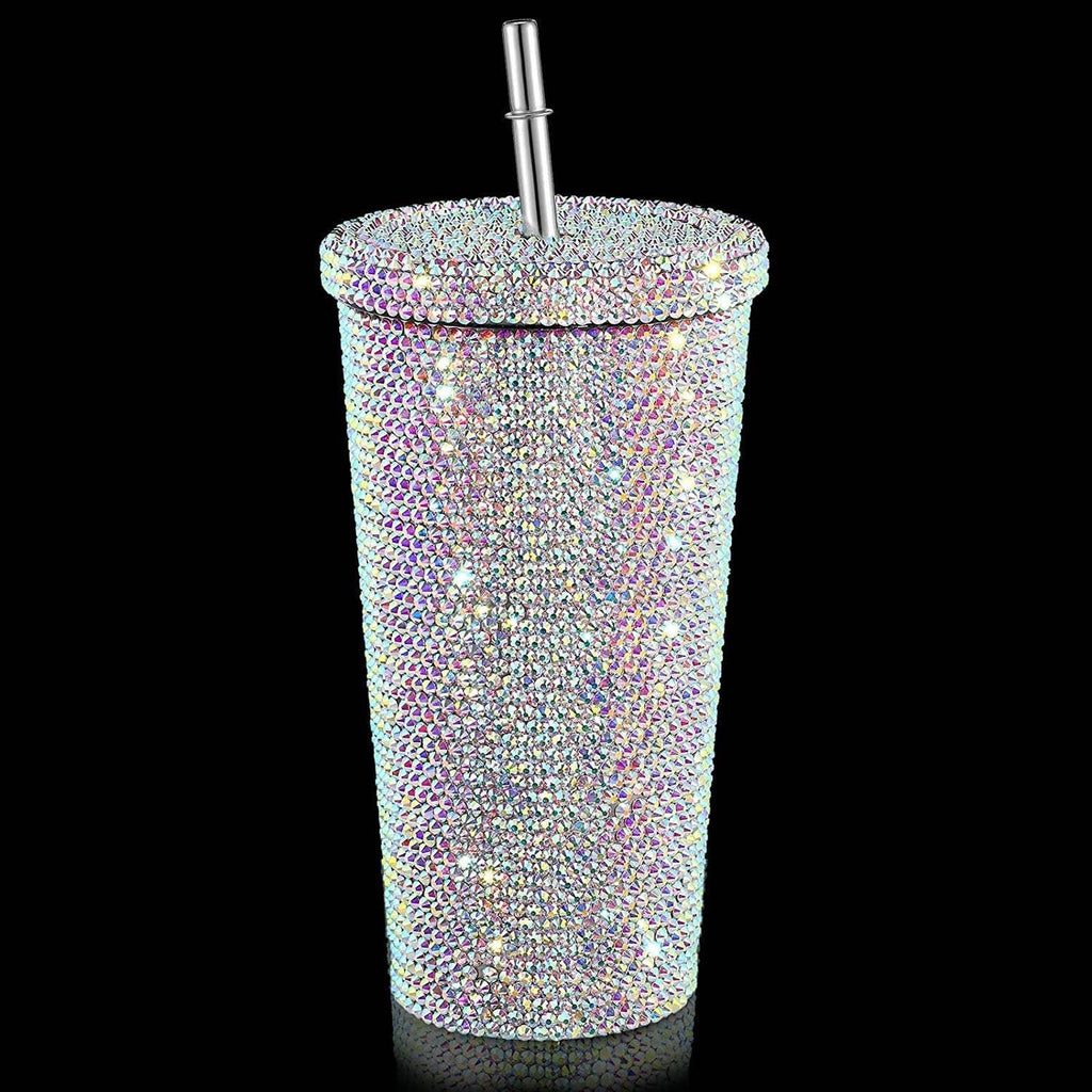 Sparkle Rhinestone Water Bottle 17oz FKWB0628