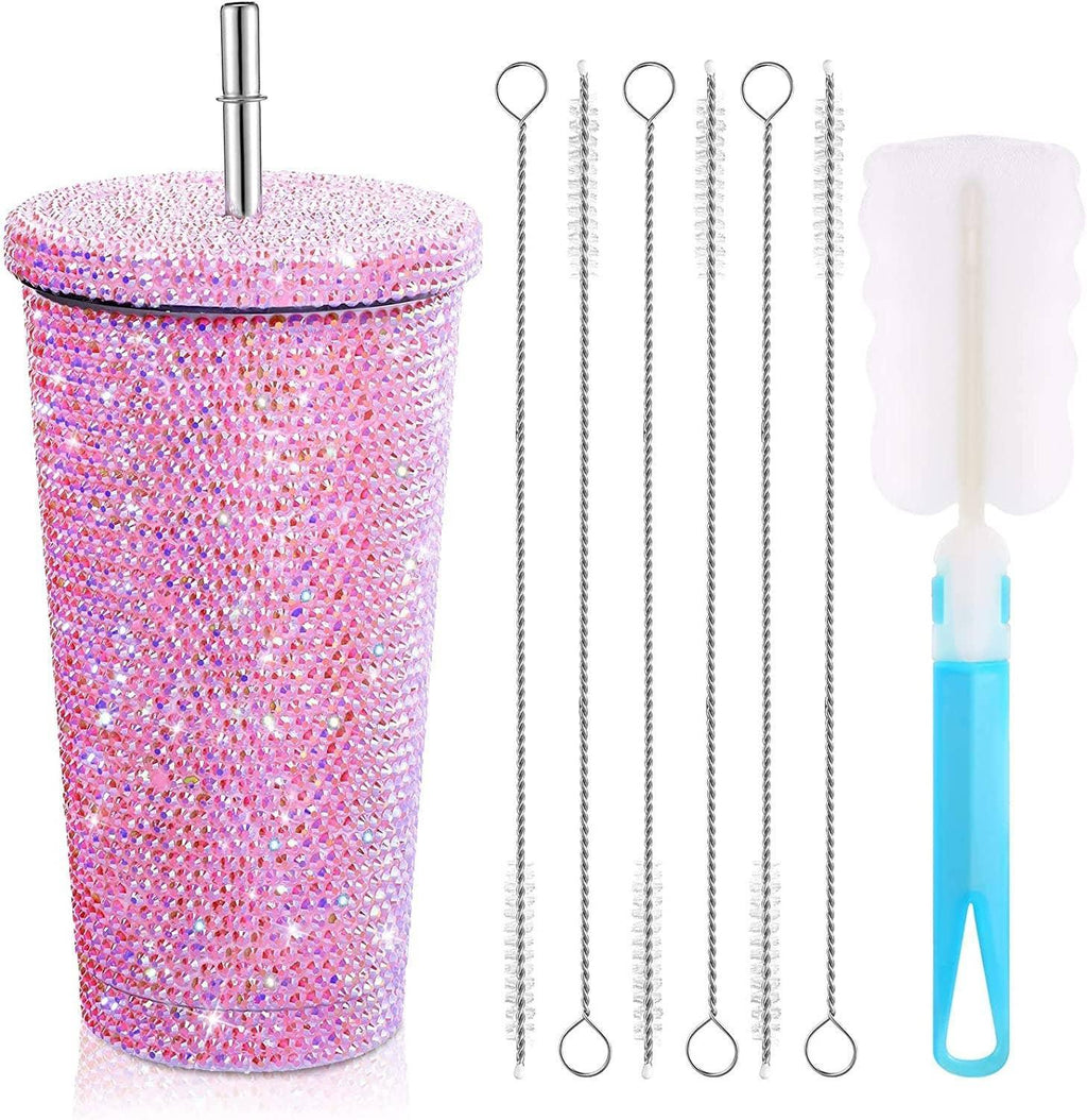 Sparkle Rhinestone Water Bottle 17oz FKWB0628