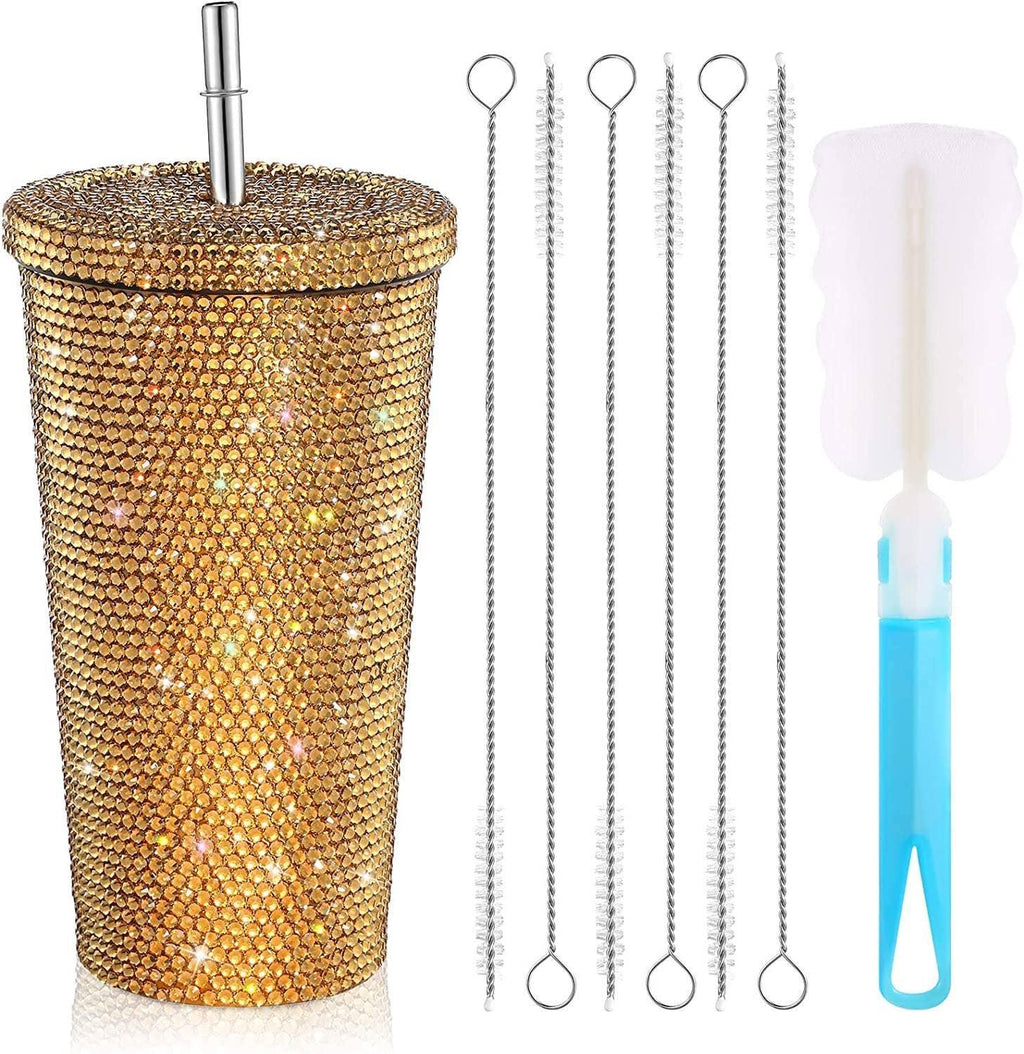 Sparkle Rhinestone Water Bottle 17oz FKWB0628