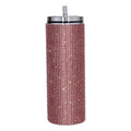 Sparkle Rhinestone Water Bottle 17oz with Straw