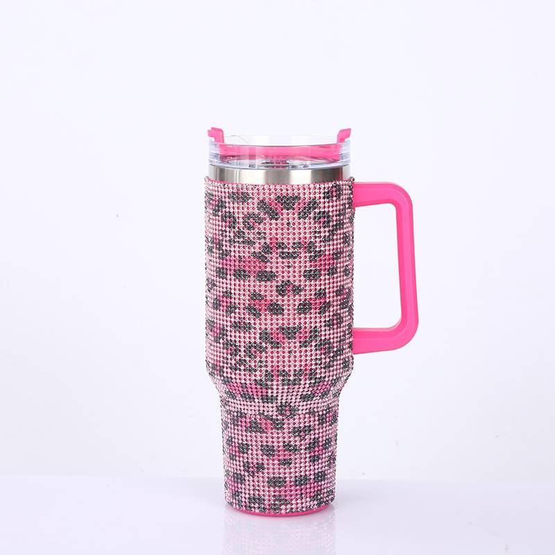 Sparkle Rhinestone Water Bottle 40oz FKWB04