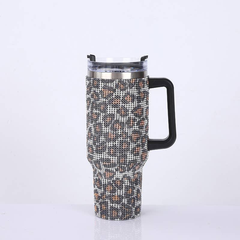 Sparkle Rhinestone Water Bottle 40oz FKWB04