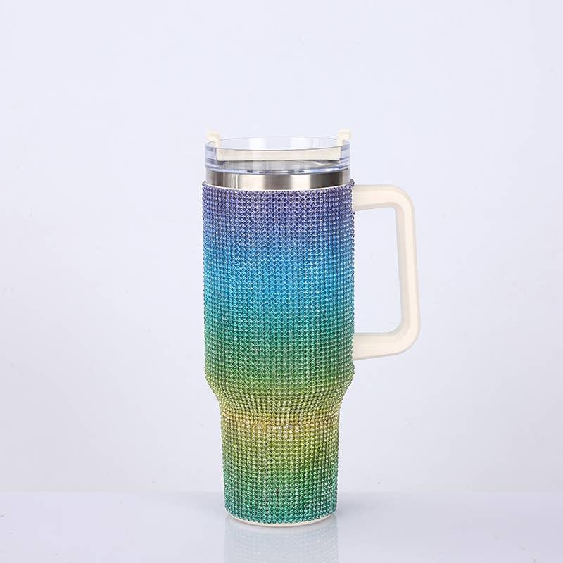 Sparkle Rhinestone Water Bottle 40oz FKWB04