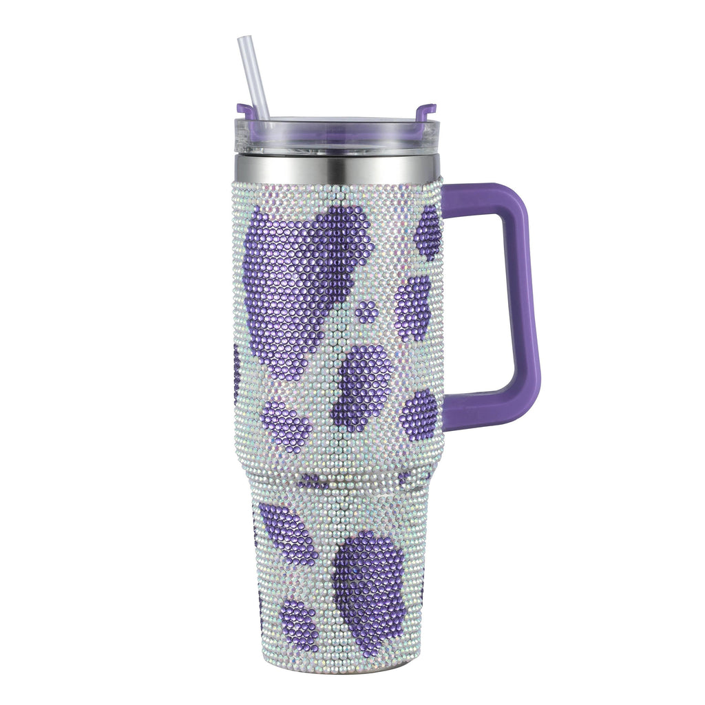 Sparkle Rhinestone Water Bottle 40oz FKWB04