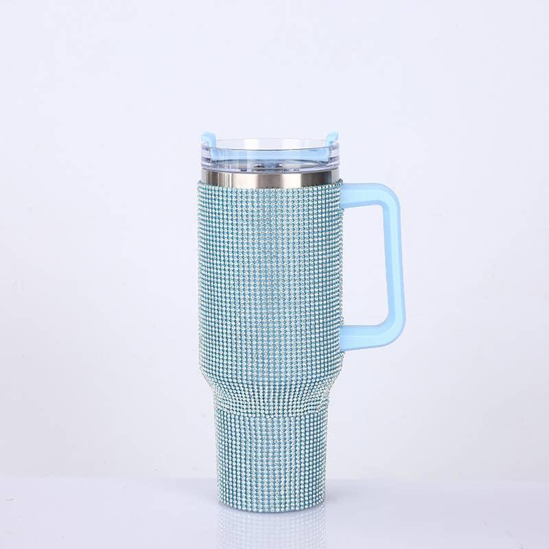 Sparkle Rhinestone Water Bottle 40oz FKWB04