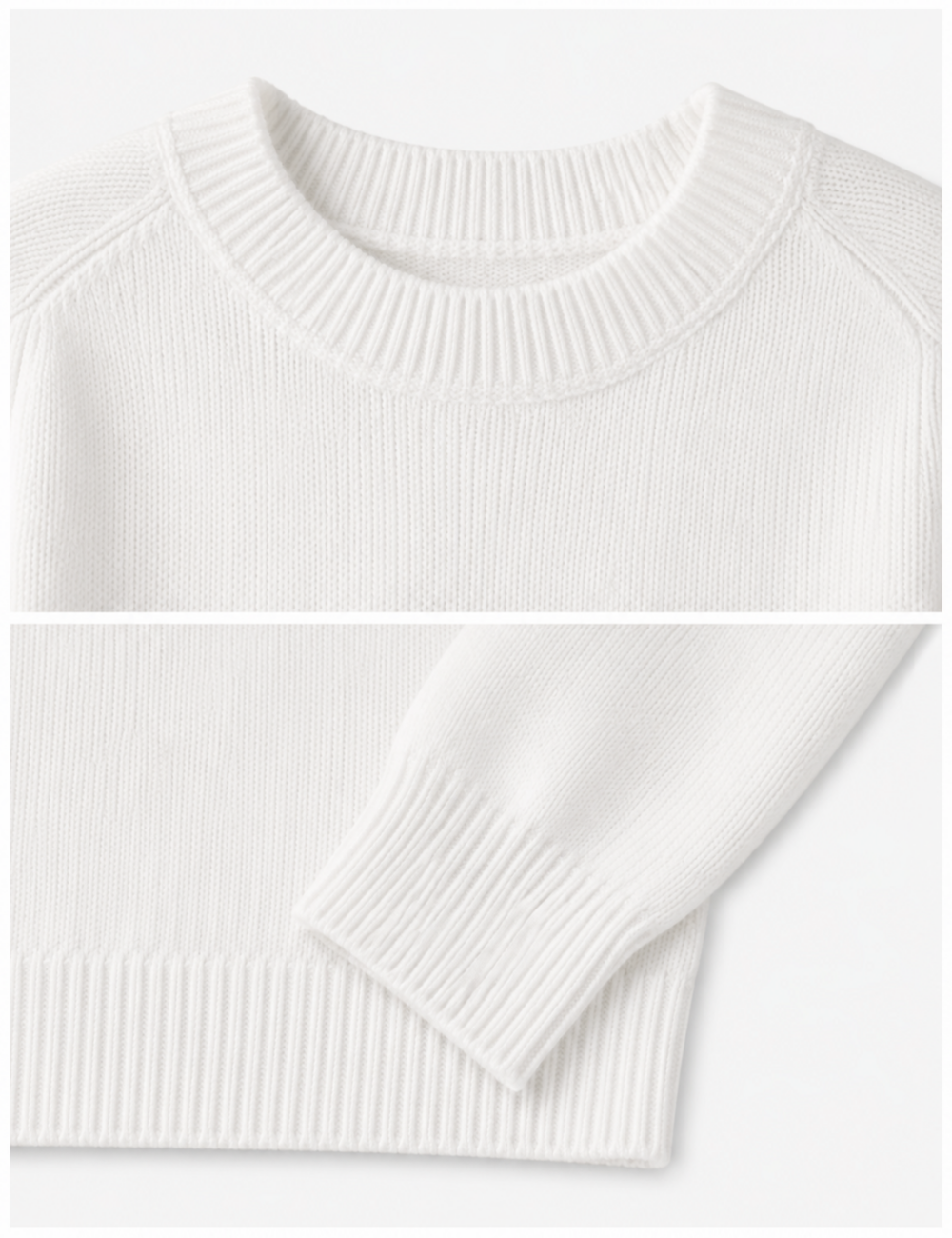 Ladies XOXO Letter Embroidery Crew Neck Knit Sweater